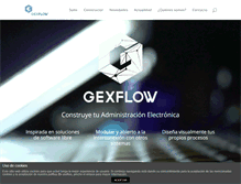 Tablet Screenshot of gexflow.com